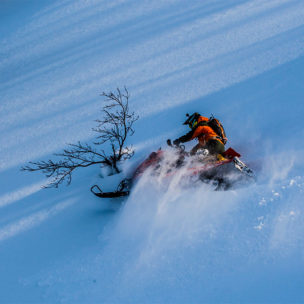 スノーモービル初心者の方