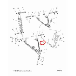 1824533-458/1824534-458 AXYS (16-18) LOWER CONTROL ARM